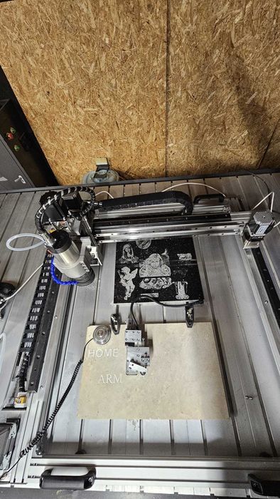 Masina CNC Gravura si Fotogravura Granit Marmura , Cnc Funerare