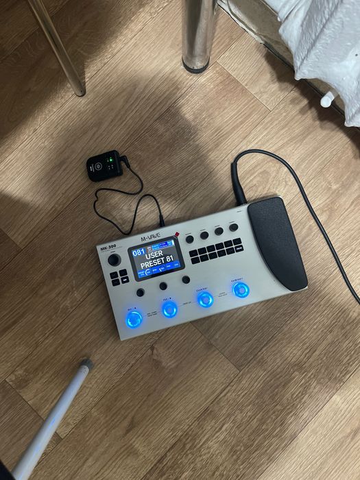 Гитарный процессор M-VAVE MK-300 (Новинка, IR, ANN-нейросети)