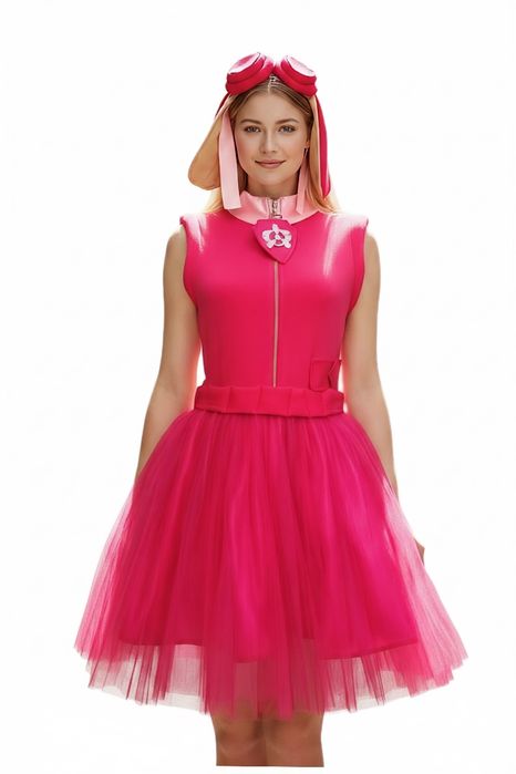 Costum rochie Skye patrula catelusilor  S-M-L made în România