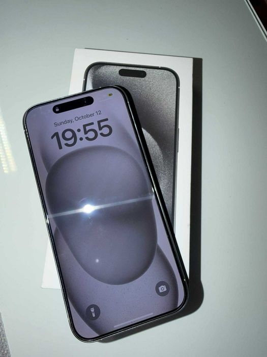 Iphone 15 Pro - 128GB, white titanium (Донесен от САЩ)