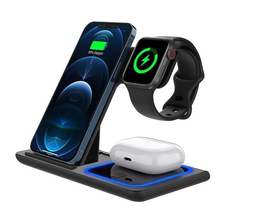 incarcatoare fast wireless Apple iPhone Apple Airpods Apple Watch