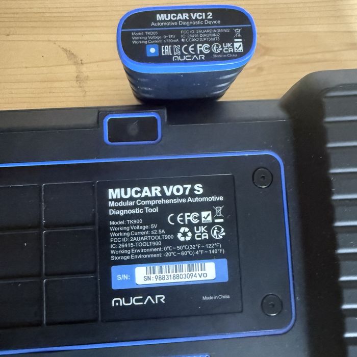 Mucar VO7S + VCI 2