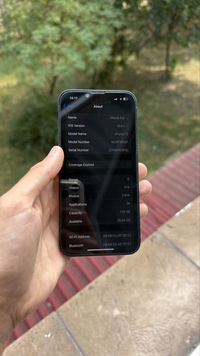 Iphone 13 128GB Midnight Blue
