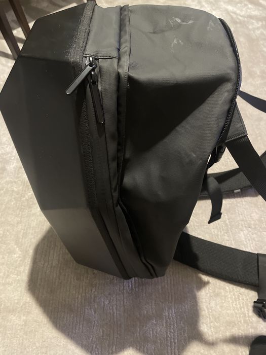 Ghiozdan moto led, cu extensie pentru casca!!