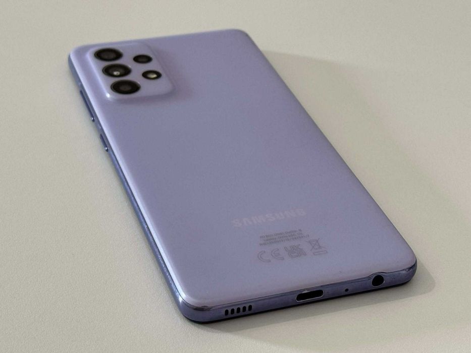 Бартер! Отличен! Samsung Galaxy A52s 5G 128/6GB Awesome Purple (Лилав)