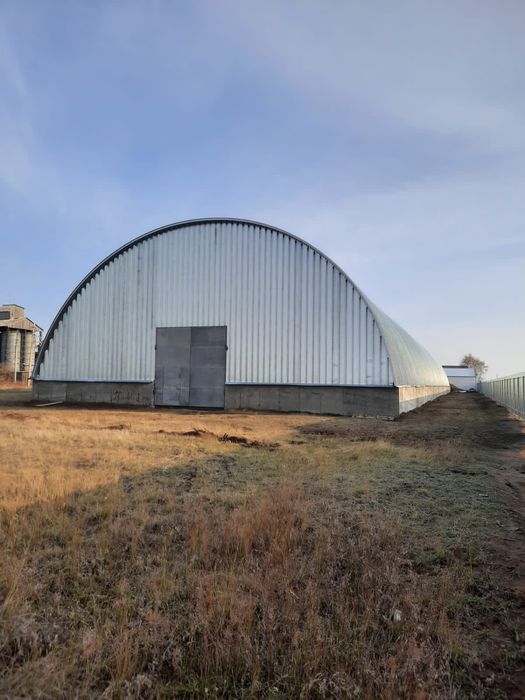 Бескаркасные ангары