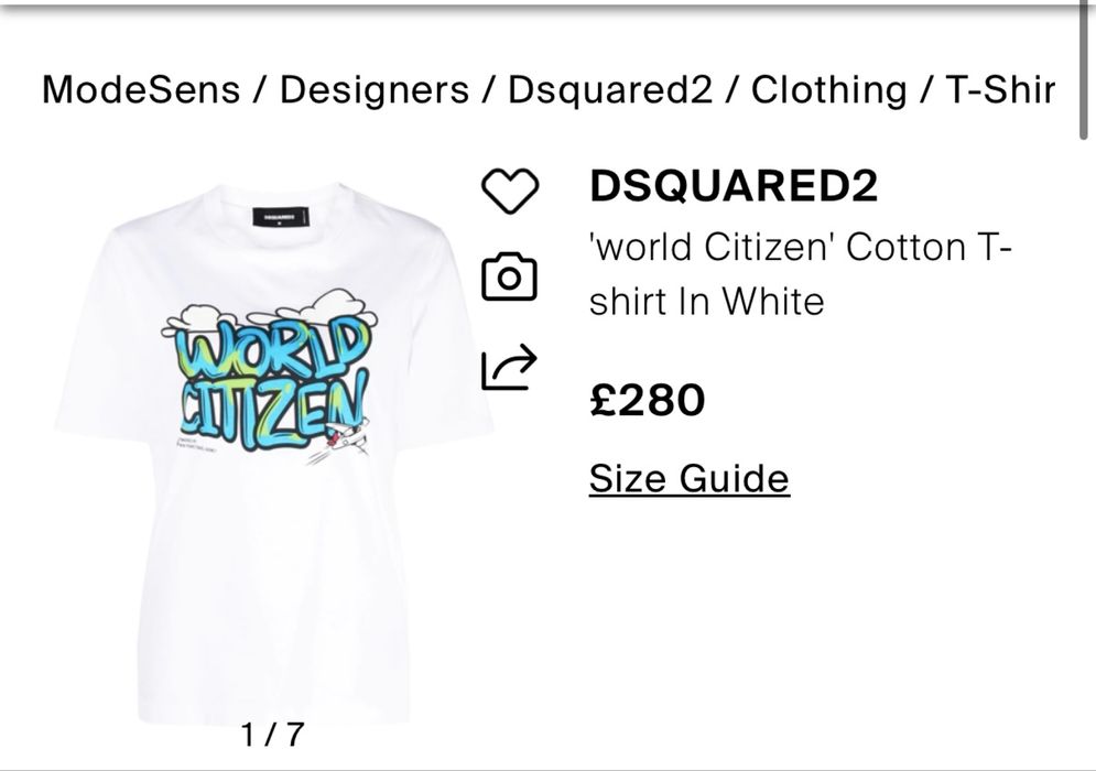 Оригинална тениска Dsquared2 НОВА!