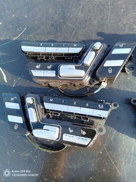 Копчета стъкла  и управление на седалките за Mercedes  S класа W221