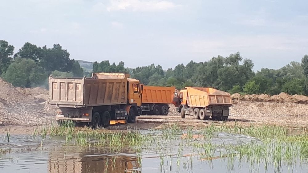 ПГС ( Песчано Гравийная  смесь)