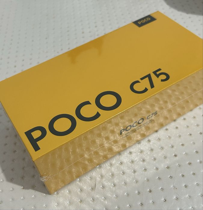 POCO C75 -новый, запечатанный