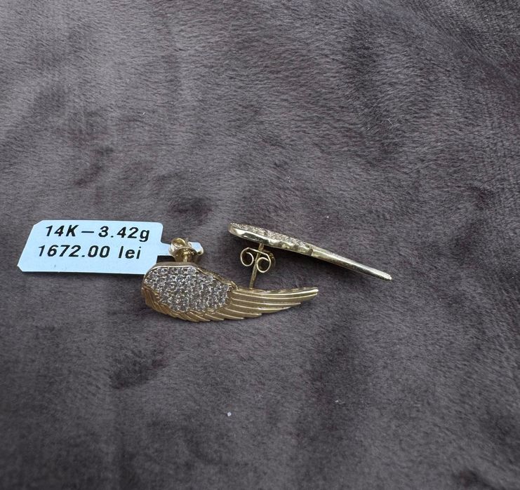 Cercei aur 14k 3.42gr