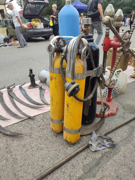 Косы Акваланг тиски инструменты