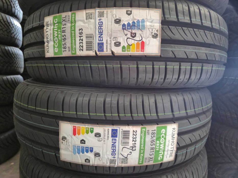 Anvelope de VARA - 185/65/15 92T XL - KUMHO EcoWing - NOU - DOT 4323 !