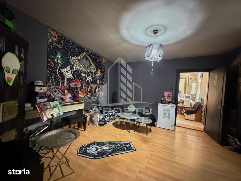 Apartament cu 2 camere, la curte comuna, in zona Elisabetin