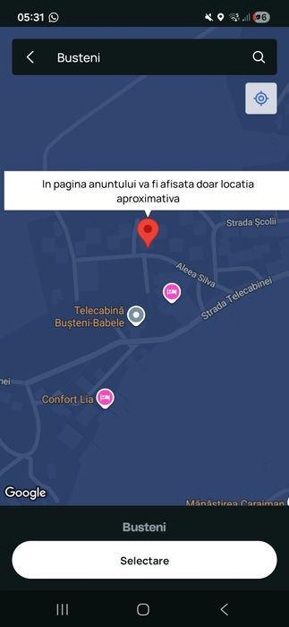 Apartament busteni 3 camere