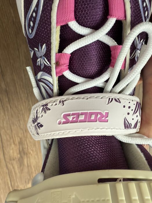 Коньки RACES раздвижные, рр 30-35