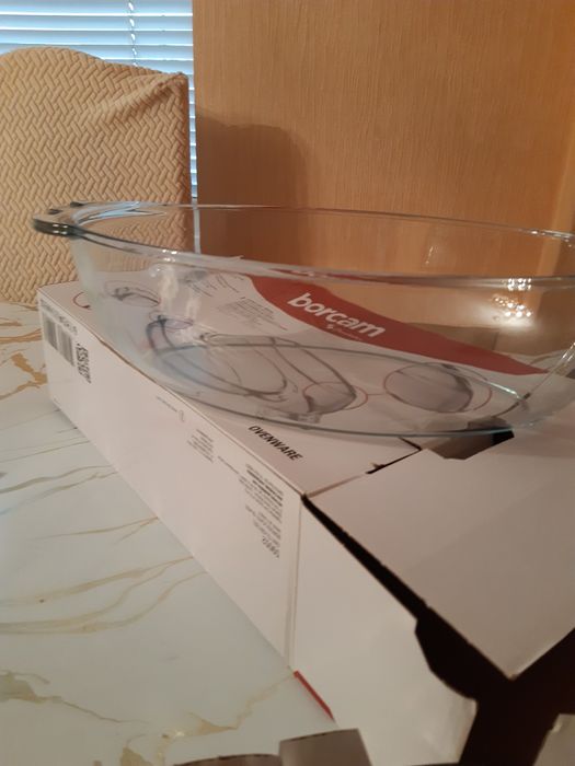 Посуда  стеклянная с крышкой