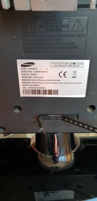 Телевизор Samsung LE40S81BX/XEN