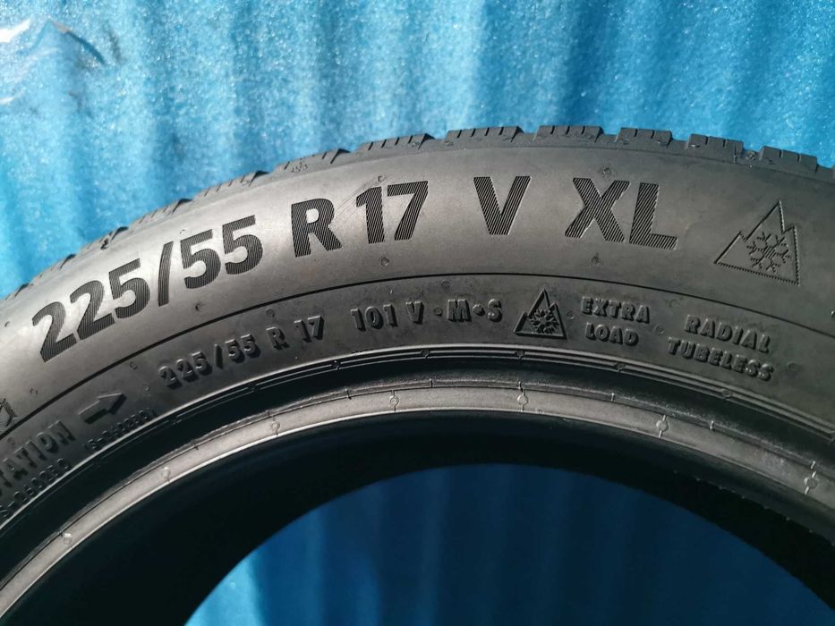 225/55 R17 - continental m+s 4 bucati
