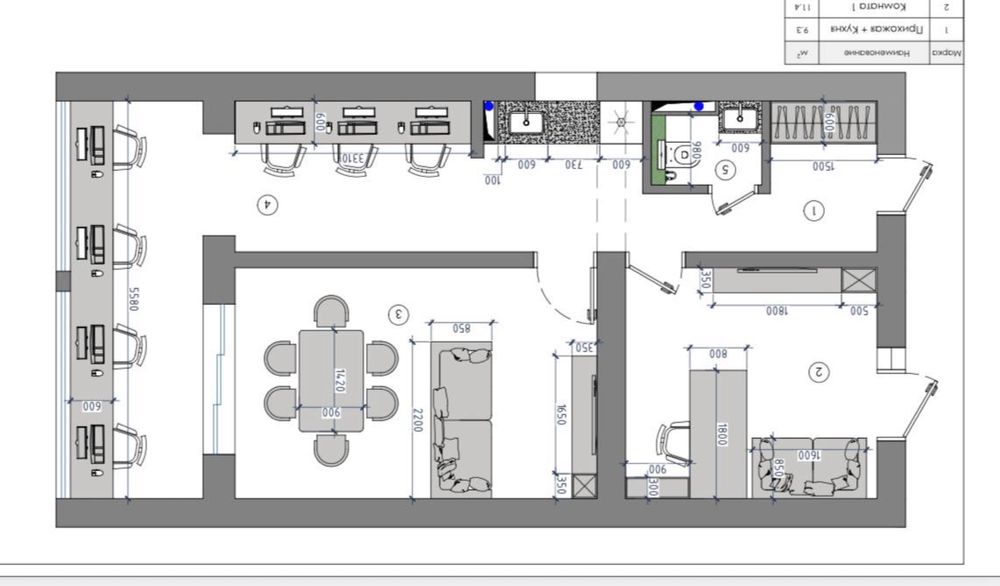 Новомосковская евро нежилое помещение 85кв.м вторая линия евро офис
