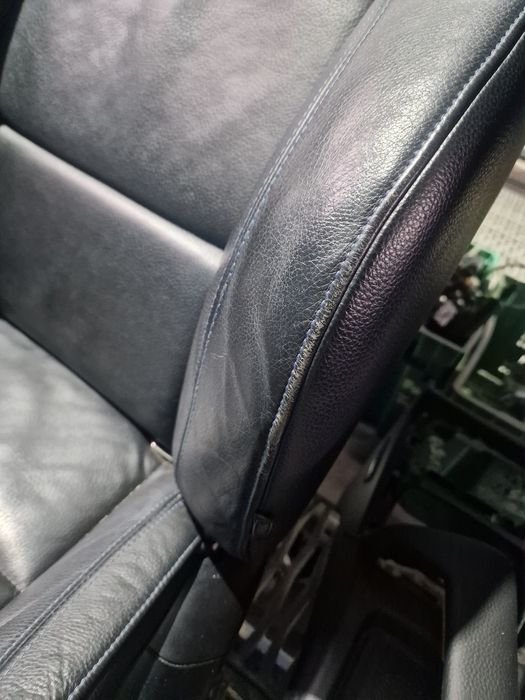 Scaune interior piele neagra recaro sport cu incalzire  bmw e92