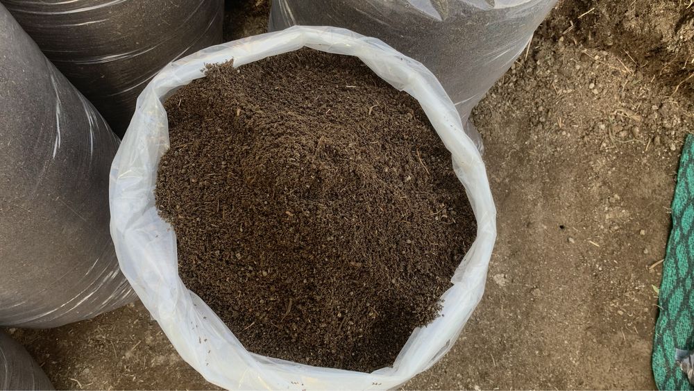 Биогумус навал холатда