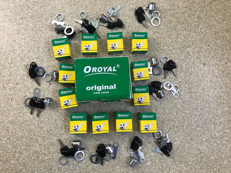 Lot de 12 incuietoare cu cama Oroyal