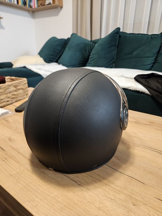 Casca moto , M , neagra , cu viziera