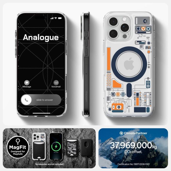 Хибриден калъф Spigen Ultra Hybrid MagSafe analogue-iPhone 16 Pro/Max