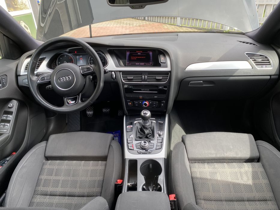 Audi a4 S line interior exterior 2015 euro6
