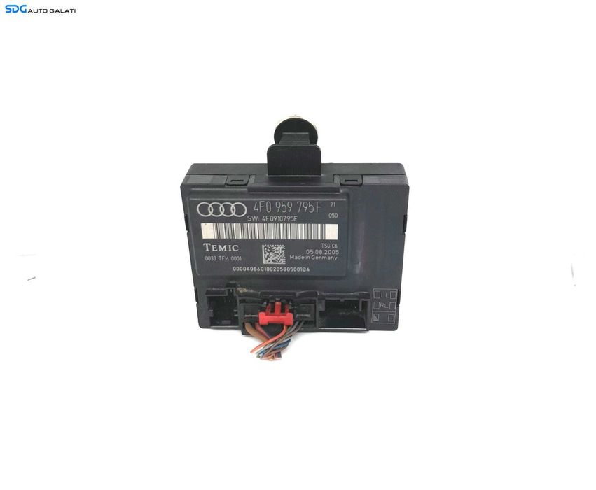 Unitate Modul Calculator Control Confort Usa Portiera Stanga Spate Audi A6 C6 2004 - 2011 Cod 4F0959795F [N0455]