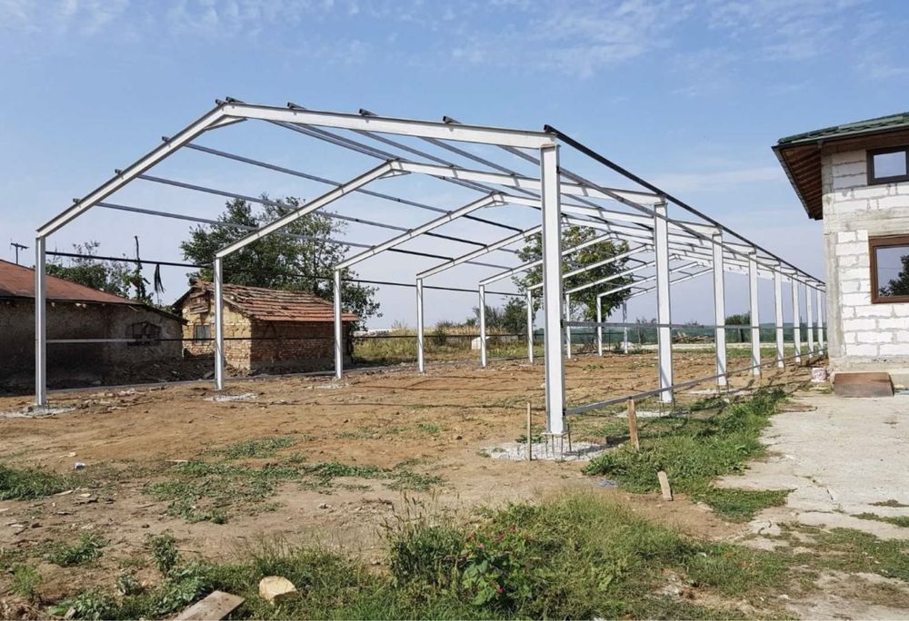 Vând hală metalică 12x30x4. Preț 6500 euro