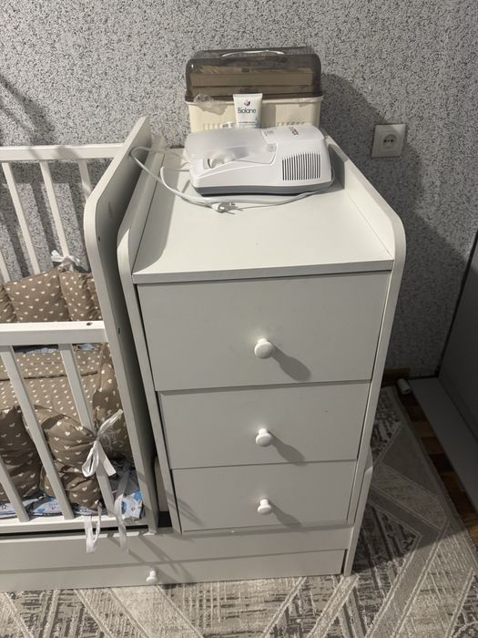 Манеж трансформер. В подарок мобиль и бортик