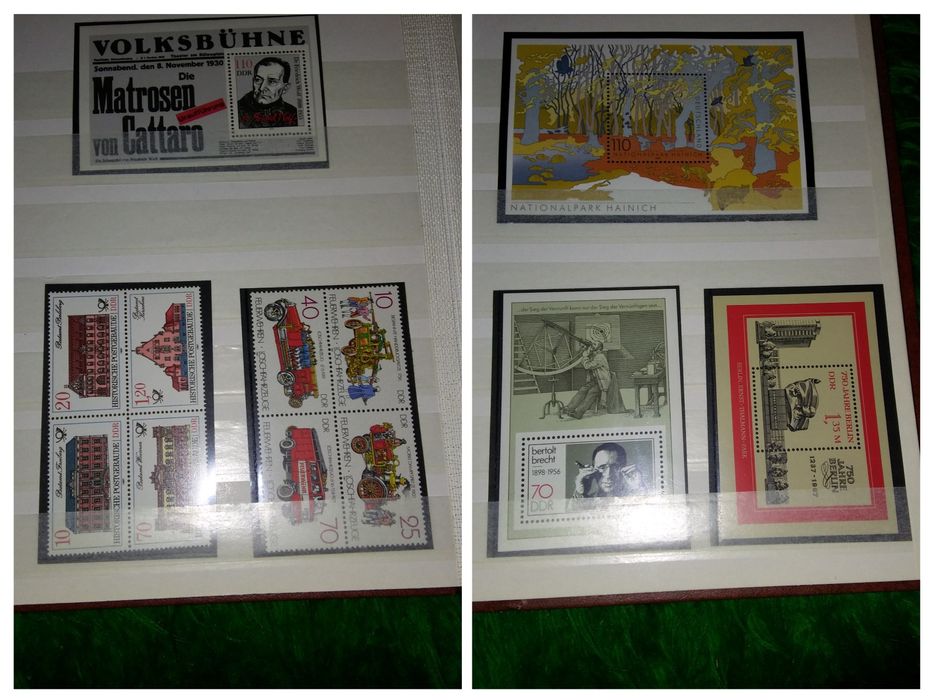 Класьор с чисти блокове, серии. Рядки! Описание и снимки.