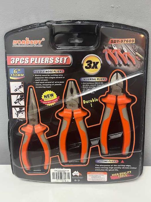 Set 3 clesti  patent, cleste taietor, cleste varf ascutit - Oferta !!!