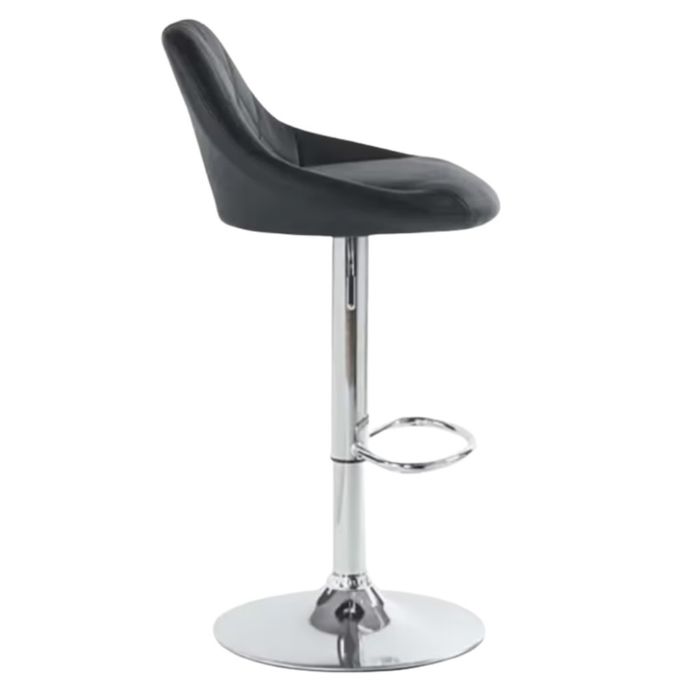 Бар стол с регулируема височина и въртяща функция – комфорт и стил за