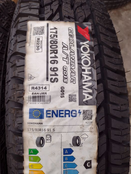 Нови 4бр.175/80/16 Yokohama A/T dot1221