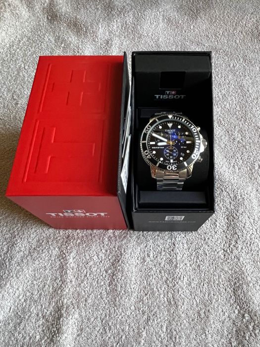Ceas Tissot Seastar 1000 Chronograph Gradient Bleu