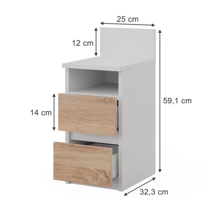 Нощно шкафче Vicco 8563