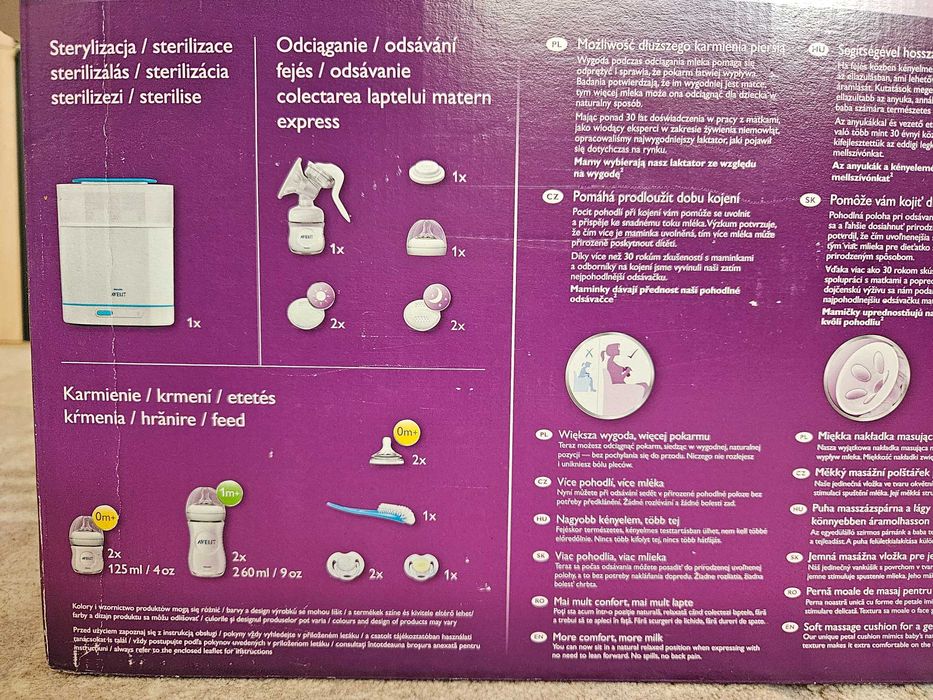 Комплект електрически стерилизатор Philips Avent 3в1