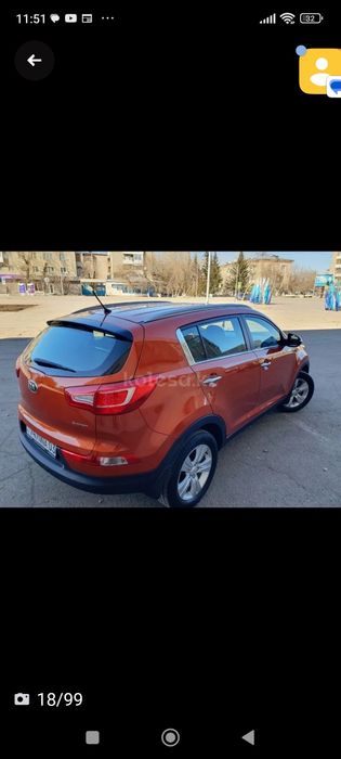Продается автомобиль Кия Спортеж