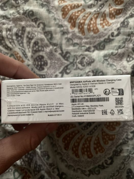 Айрподс новый оригинал