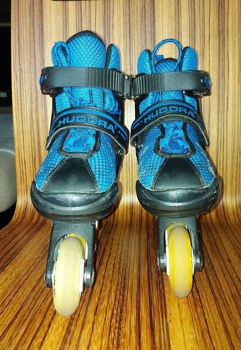 Детски ролери Hudora с променлив размер 18—19см.