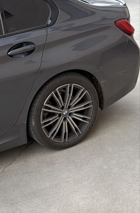 Jante 5x112 r 18, anvelope foarte bune, de vara!