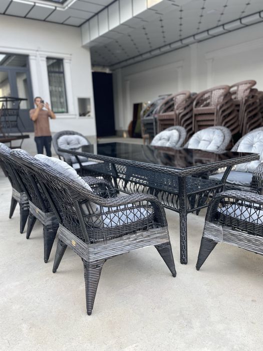 IZABELLA —8 kishilik #izabella #Mebel #Rattan