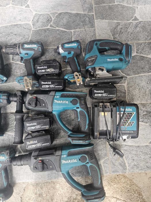 Makita, импакт, перфоратор, циркуляр , инструменти машини