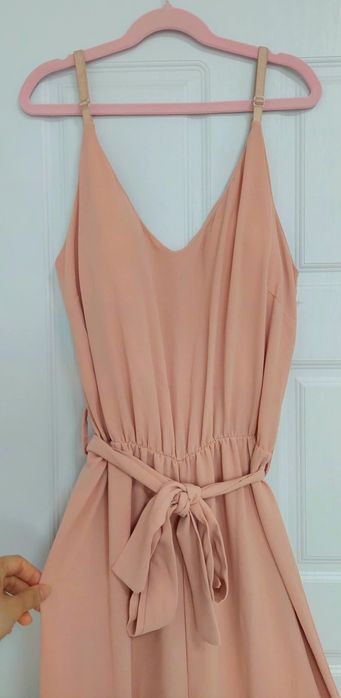 Нов дамски гащеризон – прасковен цвят