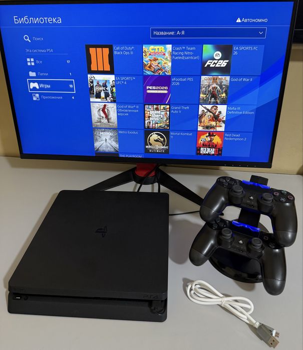 Playstation 4 Slim 1TB Goldhen proshivkalik