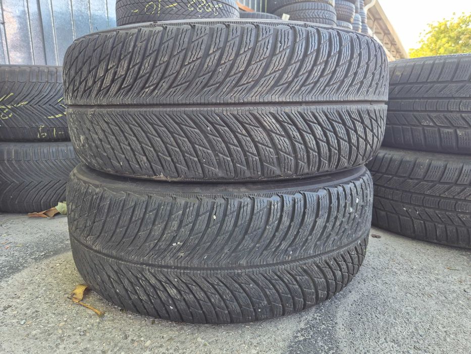 2 Anvelope de IARNA - 235/55/17 103V XL - Michelin Pilot Alpin 5 - CA NOI - DOT 2022 !