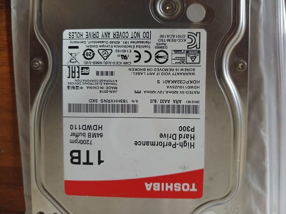 Продам жёсткий диск на 1 tb